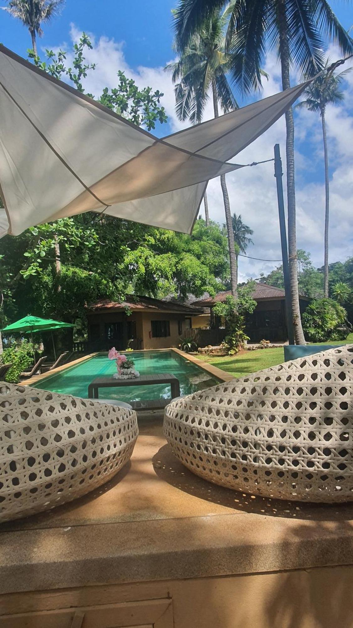Melina Beach Front Bungalows Tha Lane Bay Eksteriør billede