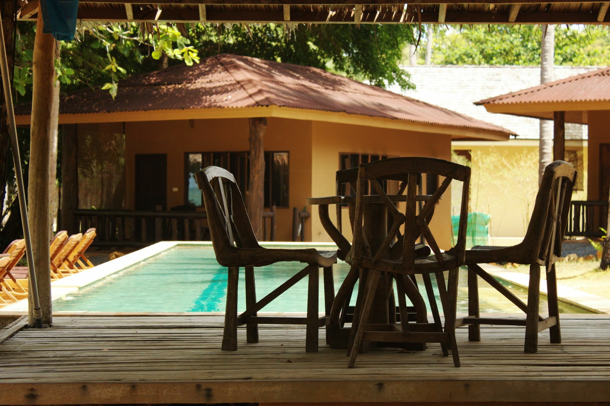 Melina Beach Front Bungalows Tha Lane Bay Eksteriør billede